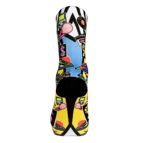 calcetines con diseño 90 posterior