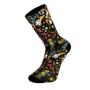 calcetines con diseño crossfitters