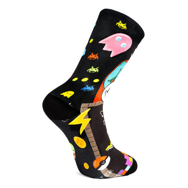 calcetines con diseño orgullo friki