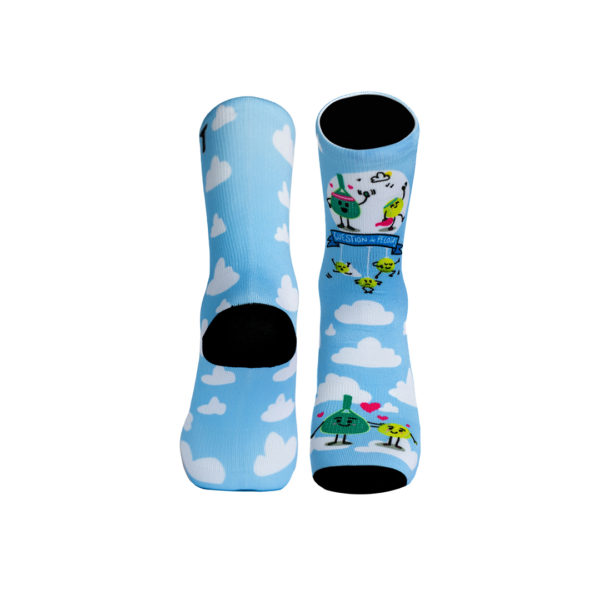 calcetines con diseño padel pareja