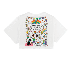 Orgullo Oversize Crop Top