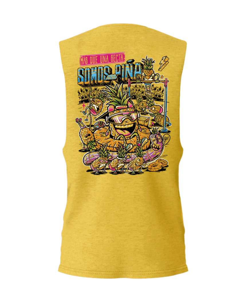 Somos una Piña Yellow-Sin Manga