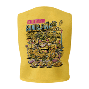 Somos una Piña Yellow-Crop Top